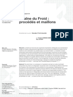 Chaîne Du Froid: Procédés Et Maillons: Réf.: BE9771 V1