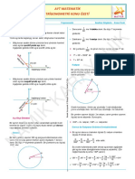 Karayanik: Trigonometri Konu Özeti Ayt Matematik Trigonometri Konu Özeti