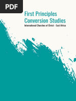 First Principles Conversion Studies: International Churches of Christ - East Africa