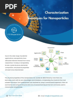 Characterization Techniques For Nanoparticles