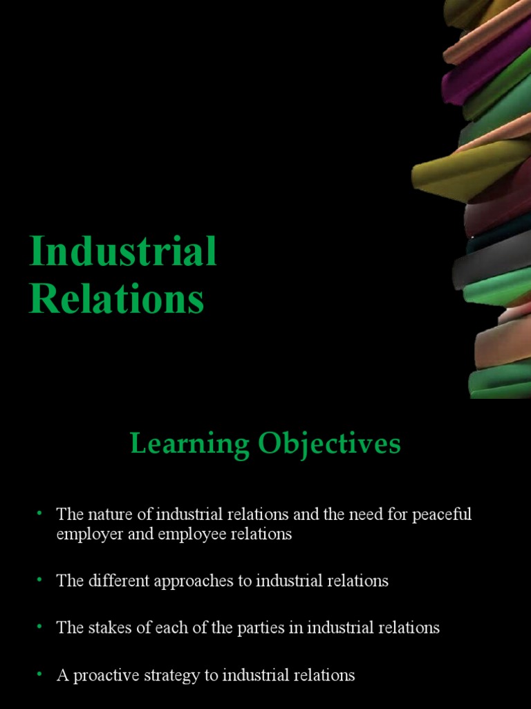 Industrial Relations Pdf Employment Arbitration