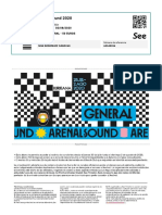 Arenal Sound 2020: Burriana, Castellón 28/07/2020 - 02/08/2020 Abono General - 50 Euros