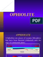 Ophiolite