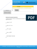 Compejercicios Aplicaciones Derivadas 1015 Abril