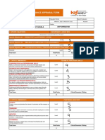 Howay Bpo Performance Appraisal Form: MARCH 01, 2022