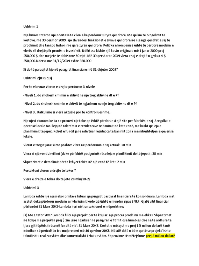 Ushtrime Aktivet Pdf