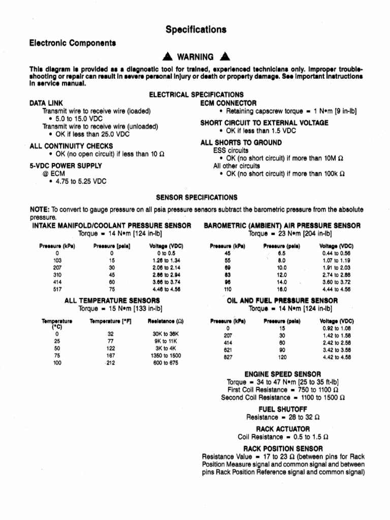 QST30 G-Drive Control System Codes & Spec | PDF