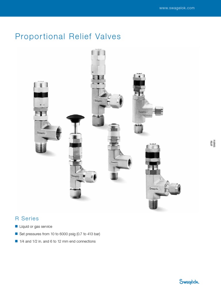 Proportional Relief Valves PDF Valve Pressure