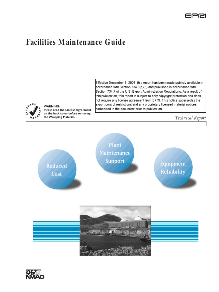 Facilities Maintenance Guide | PDF | Roof | Concrete