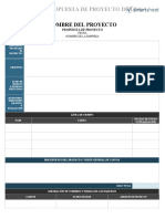 IC One Page Project Proposal Template WORD - ES