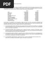 Assignment No. 2 Business Combination Stock Acquisition Part 1.2