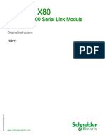 Modicon X80: BMXNOM0200 Serial Link Module User Manual
