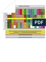 Horario Miercoles 25 de Enero Manana