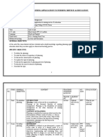 LESSON PLAN On Planning Sanjaya Mam Wala