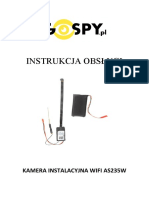 523 Kamera Instalacyjna WIFI AS235W