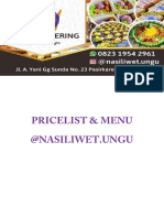 Pricelist Delima Catering N