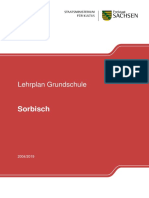 Lehrplan Grundschule Sachsen Sorbisch 2019