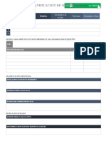 IC Printable Goal Planning 27213 WORD - ES