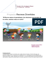 Proyecto Recreo Dirigido