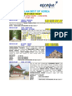 Penawaran Harga Tour Korea - Option 1 - Cathay Pasific - Offer 08 Maret 2023