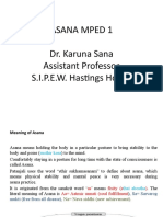 Asana Mped 1 Dr. Karuna Sana Assistant Professor S.I.P.E.W. Hastings House