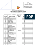 LISTA DE NECESSIDADES  DA DEP 2023