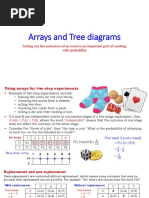 2 Arrays and Tree Diagrams