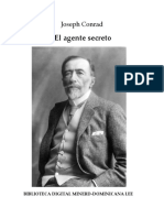 El Agente Secreto: Joseph Conrad