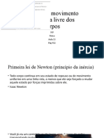 As Leis Do Movimento e A Queda Livre Dos Corpos: 9EF Física Aula 13 Pág 412