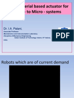 Smart Materials and Structures For Robotics Application