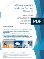 Telecommunication Networks and Services