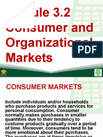 Consumer and Organizational Markets