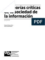 6 - Las Teorías Críticas de La Sociedad de La Información