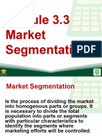 Market Segmentation