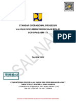 Standar Operasional Prosedur Validasi Dokumen Pemeriksaan Bpk-Ri SOP/UPM/DJBM-173