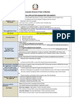 Requisite Documents for Study Visa 30-07-2020