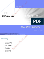 Lập trình và Thiết kế Web 1 - Bài 9 - PHP nâng cao (download tai tailieutuoi.com)