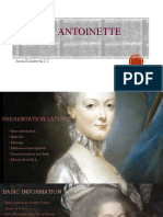 Marie Antoinette: Anna Kulichová I. C