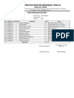 Kartu Rencana Studi Semester