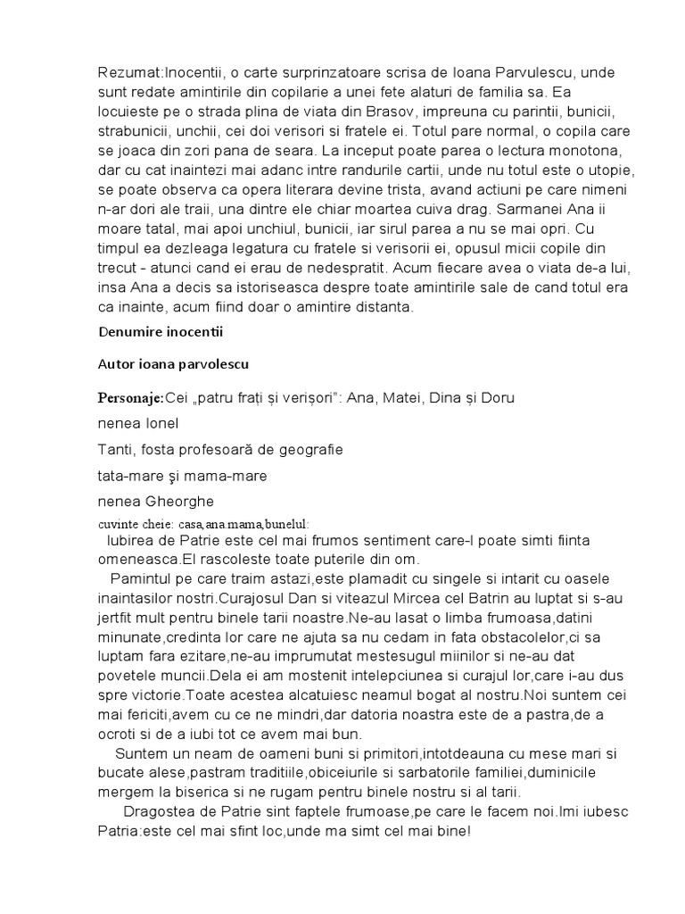 Inocentii | PDF