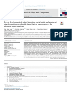 Recent Development of Mixed Transition Metal Oxide and Graphene