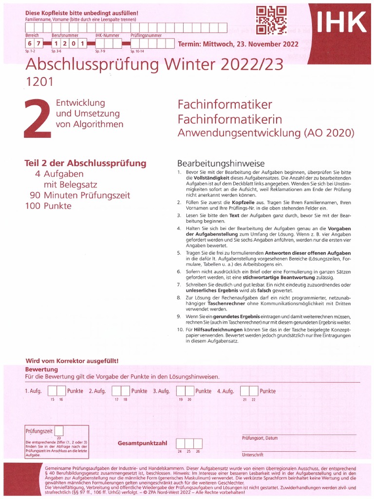 2022 Winter AP2 FIAE AO2020 2 | PDF