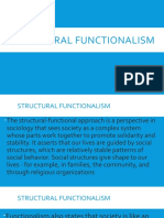 Structural Functionalism Explained