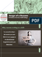 Image: of A Resume