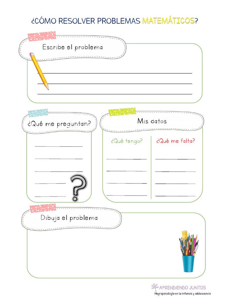 Guía para resolver problemas matemáticos | PDF