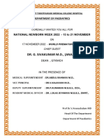 Dr. G. Sivakumar M.D., (Anaes) : Department of Paediatrics