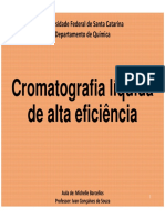 Cromatografia Líquida de Alta Eficiência