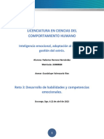 Desarrollo de Habilidades y Competencias Emocionales.