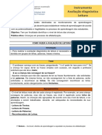 Leitura - Instrumento de Diagnóstico