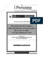 Directiva Nº002 - 2015 - SERVIR - Diario Oficial El Peruano